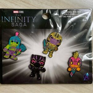 Marvel Infinity Saga BlackLight Pin Set
New